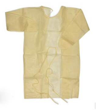 Various types of disposable medical protective clothing
