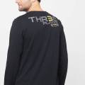 Mens Casual Print and Embroidery Long Sleeve T-Shirts