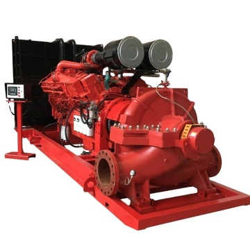 High Capacity Diesel Engine Firefighting Horizontal Double Suction Split Case Pump