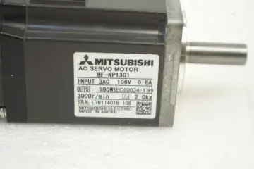 HF-KP13G1 Mitsubishi 100w power output AC servo motor