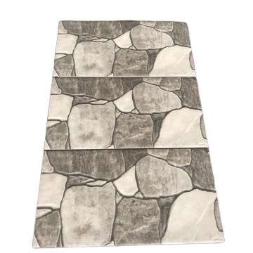 3D Concave Convex Glazed Porcelain Outdoor Wall Tiles 200x400mm for Villa and Hotel Exterior