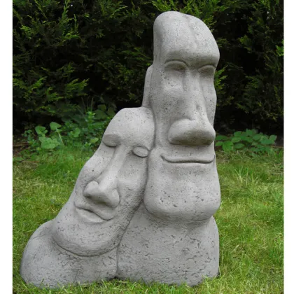 Garden Decoration Large Easter Island Stone Moai Statue