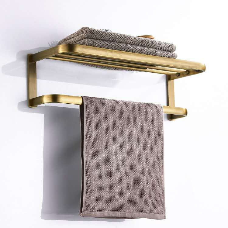 하드웨어 욕실 액세서리, 욕실 선반, 구리 소재 골동품 수건 걸이