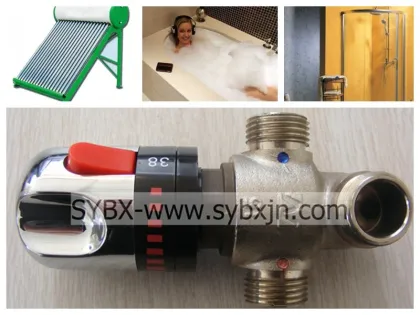 China supplier 1/2" brass mixing valve for hot and cold water