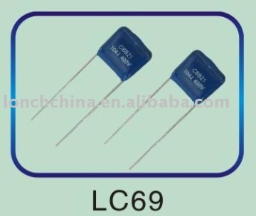 CBB21 metalized polypropylene film capacitor