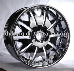 car chrome wheel