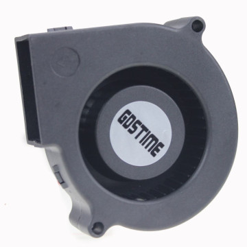 Gdstime 17.9CFM 2" 12v 7530 75x30mm Small Electric Blower Fan