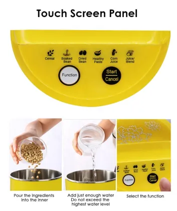Vegan Milker All-in-One Cook Blender: Soy Milk, Almond Milk, Rice Milk & Soup Maker