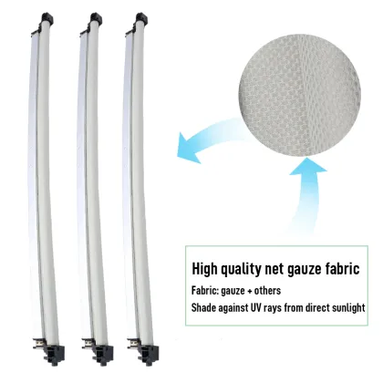 Custom Curtain Assembly for Solar Magnetic Car Skylight Sunshade