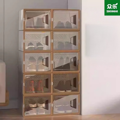 Çok Katlı Şeffaf Çekmece Ayakkabı Dolabı