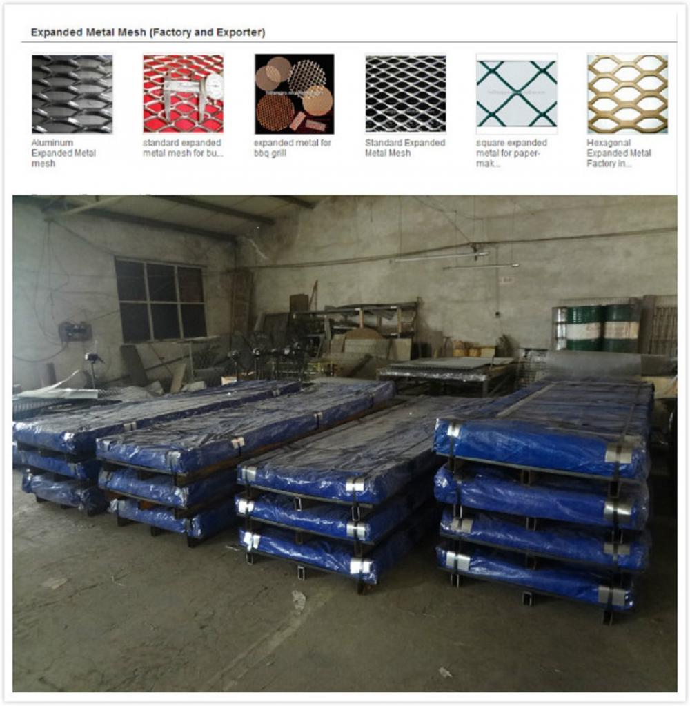 Expanded Metal Mesh Flattend