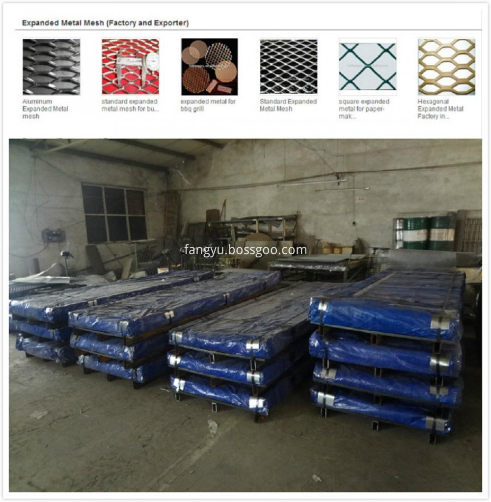 Expanded Metal Mesh Flattend