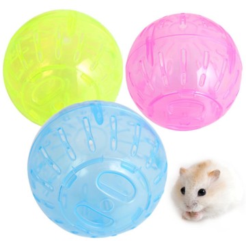10cm Pet Rodent Mice Hamster Gerbil Rat Jogging Play Exercise Plastic Small Ball Toy Pet Small Exercise Toy hamster accessories