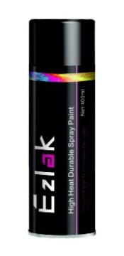 High heat durable spray paint
