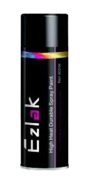 High heat durable spray paint