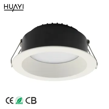 HUAYI Indoor Multi-functional LED Downlight with Code Switch Color Temperature