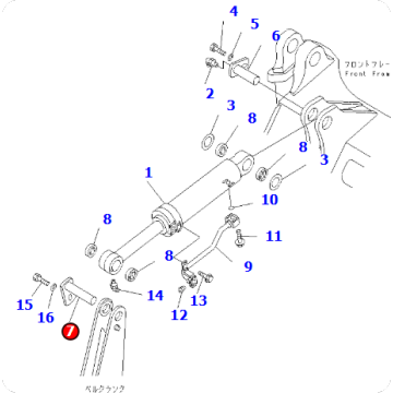 Loader WA200-6 Pin 418-70-11941