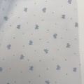 Abito in tulle di poliestere con fiocco a pois argento per ragazze