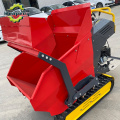 Mini Crawler Dump Truck 500kg Gasoline Hydraulic Dumper