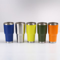 Stainless steel car mounted straw insulation cup