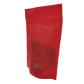 Rice Paper Coffee Stand Up Pouch With Zipper