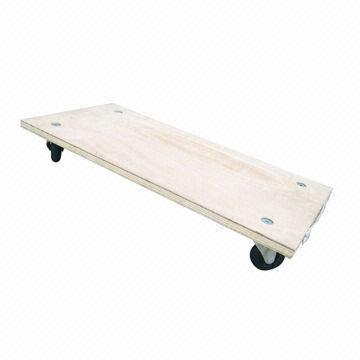 Heavy Duty Movers Dolly, Solid Hardwood