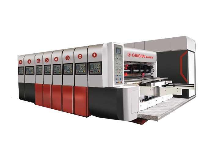 Auto Servo Adsorb Transfer Print Slot Die-cutting Machine