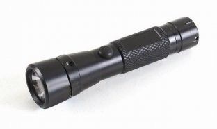 Emergency Bright 1 Led 1 Aa Battery Led Flashlight Jw034141-q3 With 95 * 31mm