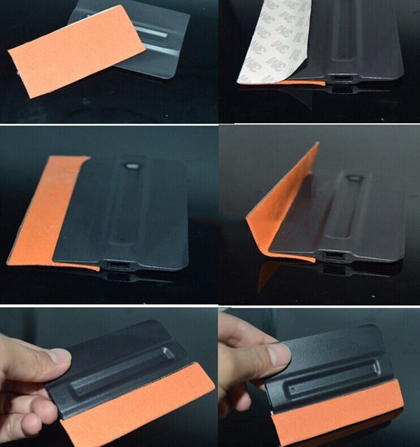 ODM Vinyl Wrap Instalar Kit Vinyl Squeegee Cuadrilateral Suede Fabrice 1