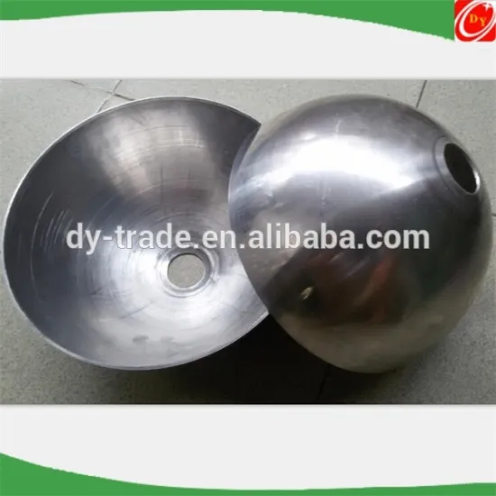 hollow aluminum sphere hollow aluminum metal half ball