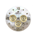 White MOP Dial Applied Diamond Index For Watch