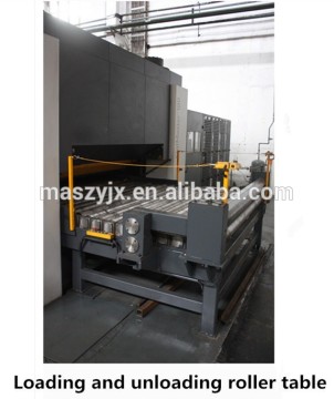additional equipment loading and unloading roller table for mould making