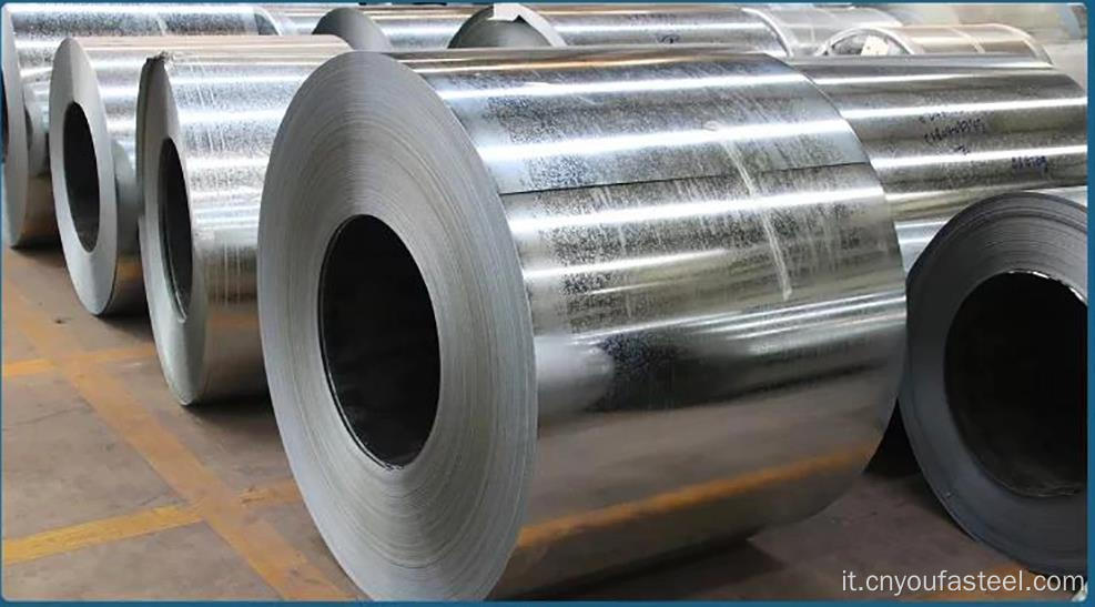Bobina in acciaio zincato ASTM A53