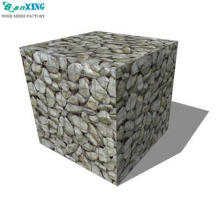 Installieren Sie eine geschweißte Gabion Box Wall Landscape Gabion Box