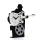 Guitar Man Gear Desk Clock