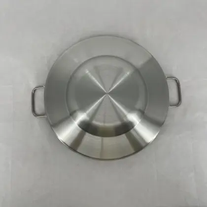 UKW KITCHENWARES Stainless Steel Grill Frying Pan