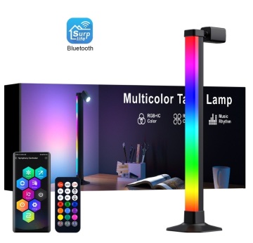 Atmosfera integrata Light Learning Desk Lamp with Eye Protection e Bluetooth Night Light per la lettura