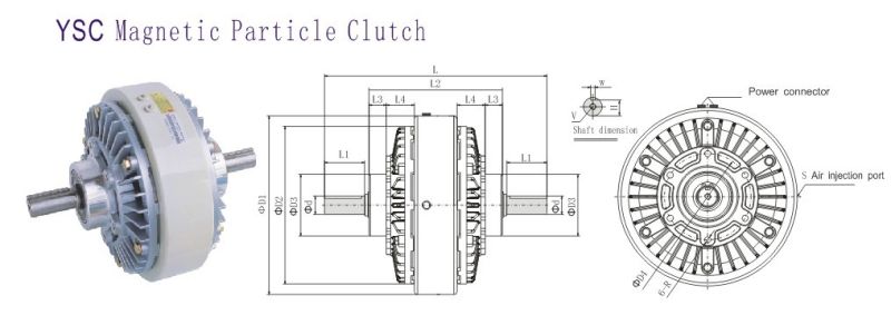 400nm Ysc-40 for Rolling Magnetic Powder Clutch