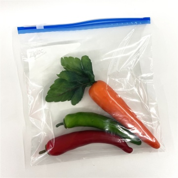 Qingdao Leak-Proof Food Grade Sandwich Snack Sealed LDPE Reclosable Slider Bag
