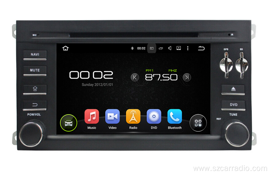 Porsche Cayenne Android Car Multimedia Player