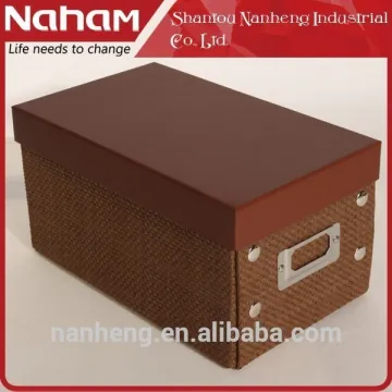 NAHAM house Weave paper Folding Garden Storage Basket