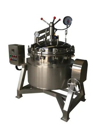 Industrial Jam Porridge Making Machine with High Density Pressure Cooker Pot
