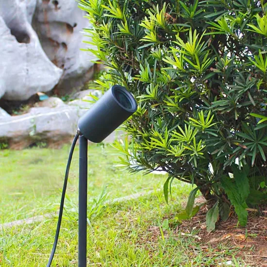 High Efficiency CCT Adjustable LED Landscape Lawn Lamp with Stand for China Professional Outdoor Park