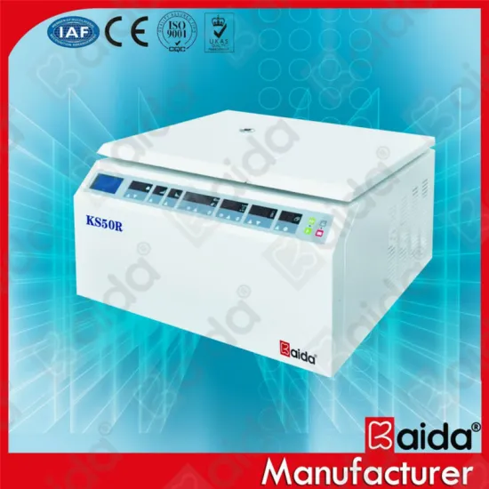 KS50R Multipurpose Refrigerated Benchtop Centrifugal Machine