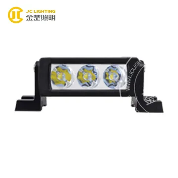 police emergency thin LED light bar/light bar LED/3W single row Cree USA GE PC LED light bar