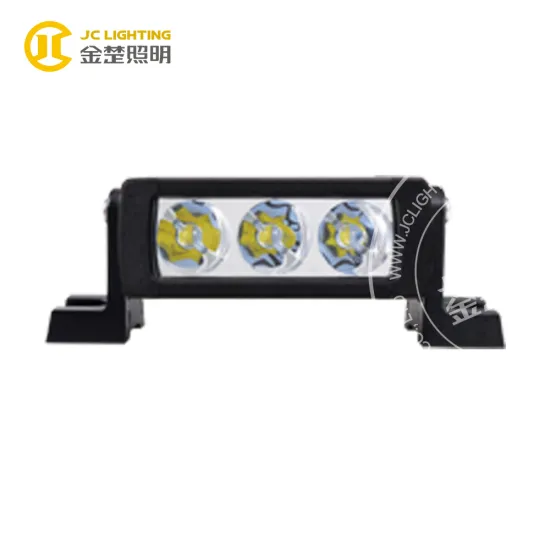 police emergency thin LED light bar/light bar LED/3W single row Cree USA GE PC LED light bar