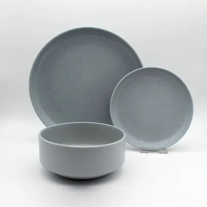 Home Goods Dinnerware Solid Color Blue