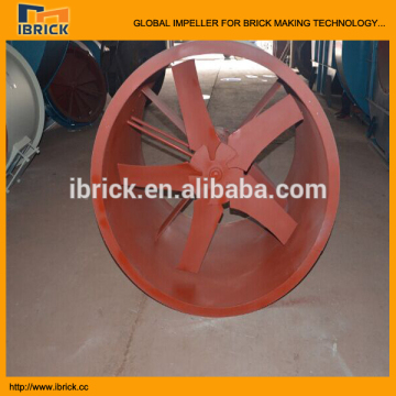 Full automatic brick production tunnel kiln equipment axial flow fan