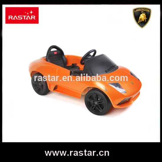 Rastar children toys rechargeable battery ride on car with LED lights