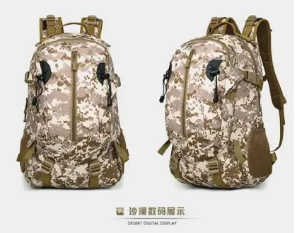 Army outdoor hiking tactical backpack highland backpack camouflage backpack(HIK16-002)